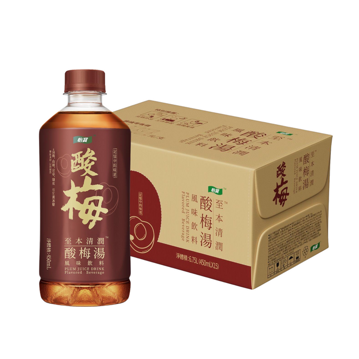 怡寶 - 怡寶至本清潤酸梅湯 450ml x15支 **全新上市**