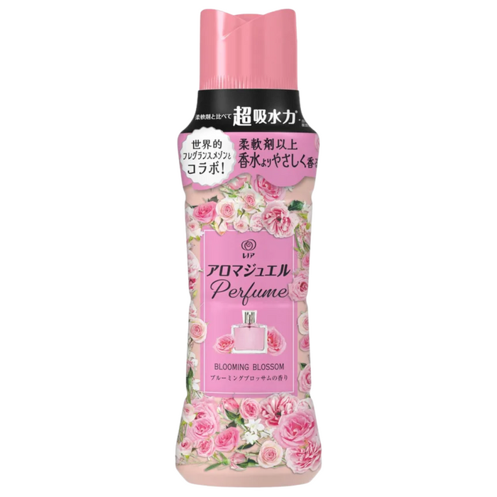 寶潔 - Lenor星級洗衣香氛柔順珠 白麝玫瑰香氛 粉紅色 420ml 【平行進口】