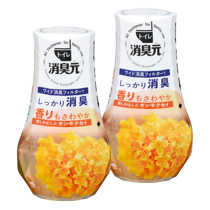 小林製藥 - 【2支裝】浴廁消臭元芳香劑 (桂花香) 400ml x2 【平行進口】