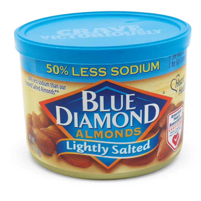 BLUE DIAMOND - 罐裝輕鹽杏仁 170g **最佳食用日期 6/10/25或之後**
