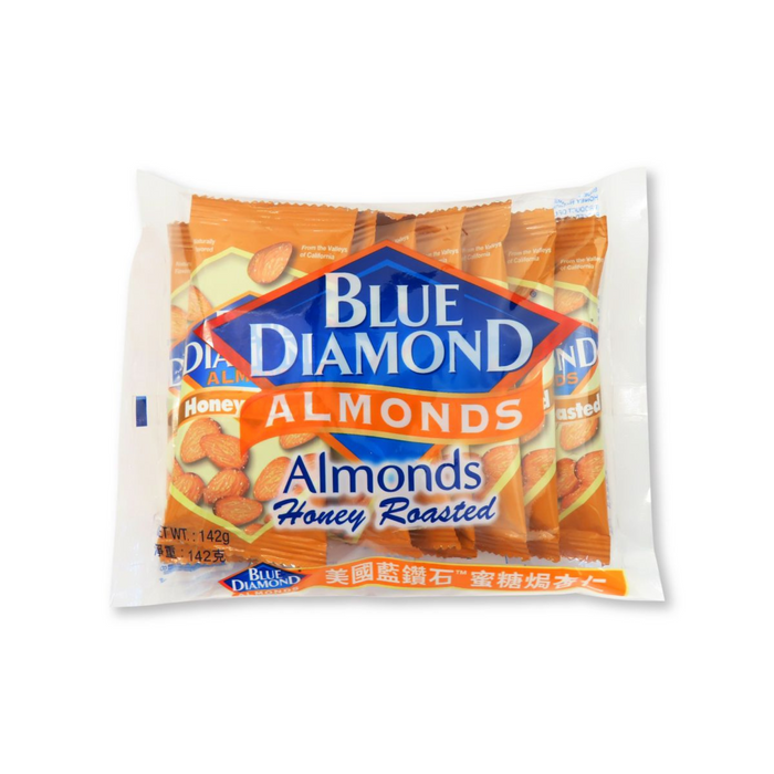 BLUE DIAMOND - 【10小包】袋裝蜜焗杏仁 14.2g x10 **最佳食用日期 8/10/2025**