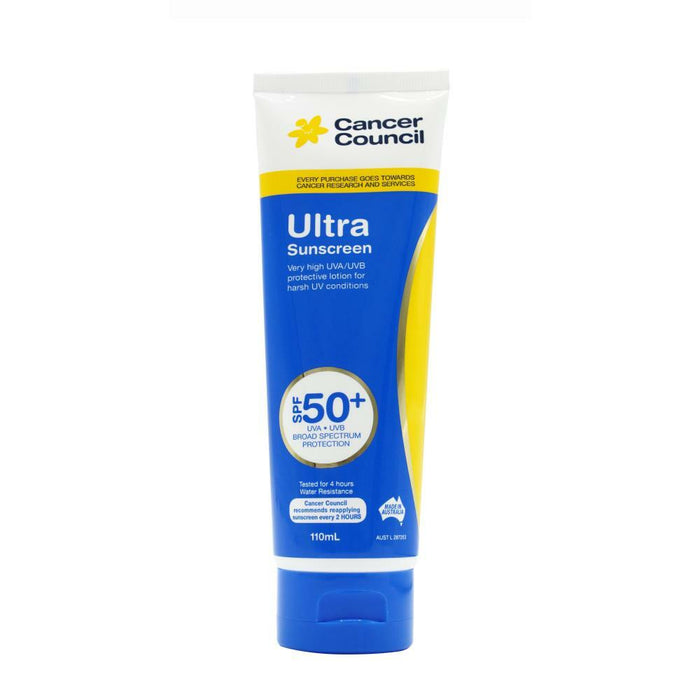 Australian Cancer Council - Cancer Council Ultra Sunscreen SPF50+ 110ml