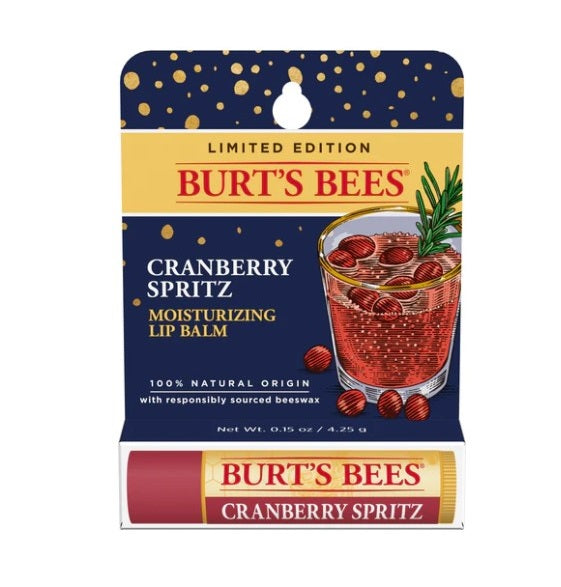 Burt's Bees Limited Edition - Cranberry Spritz Lip Balm 期间限定- 红莓润唇膏