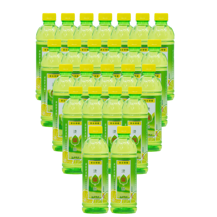 清熱酷 - 【原箱24支】草本檸檬 350ml x24支 **新舊包裝，隨機發貨** 此日期前最佳 5/5/2026