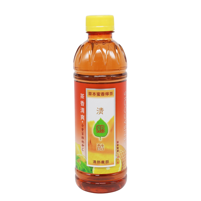 清熱酷 - 【原箱24支】草本蜜香檸茶 350ml x24支 **新舊包裝，隨機發貨** 此日期前最佳 8/5/2026