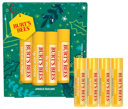 Burt's Bees Jingle Balms Lip Balm Holiday Gift Set 蜜蜡四重奏套装(蜜蜡润唇膏4支)