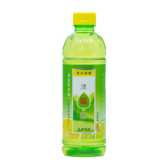 清熱酷 - 【原箱24支】草本檸檬 350ml x24支 **新舊包裝，隨機發貨** 此日期前最佳 5/5/2026