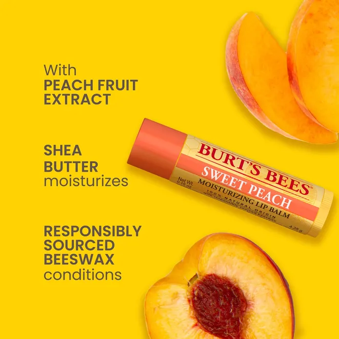 BURT'S BEES - 香桃皇牌潤唇膏 4.25g 香港行貨