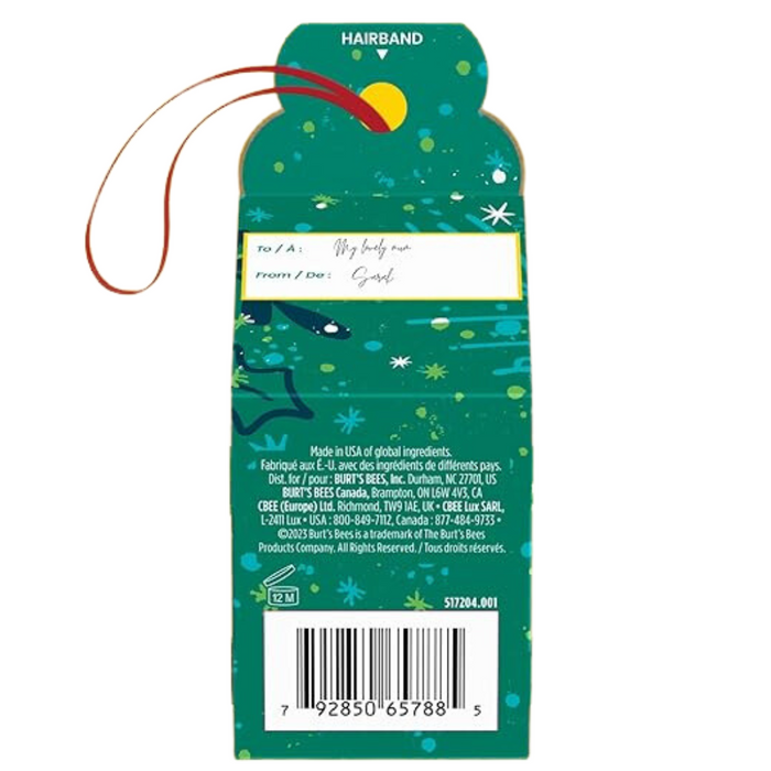 BURT'S BEES - 蔓越莓雪碧修護套裝 (蔓越莓雪碧潤唇膏4.25g + 護手霜8.5g) **香港行貨**
