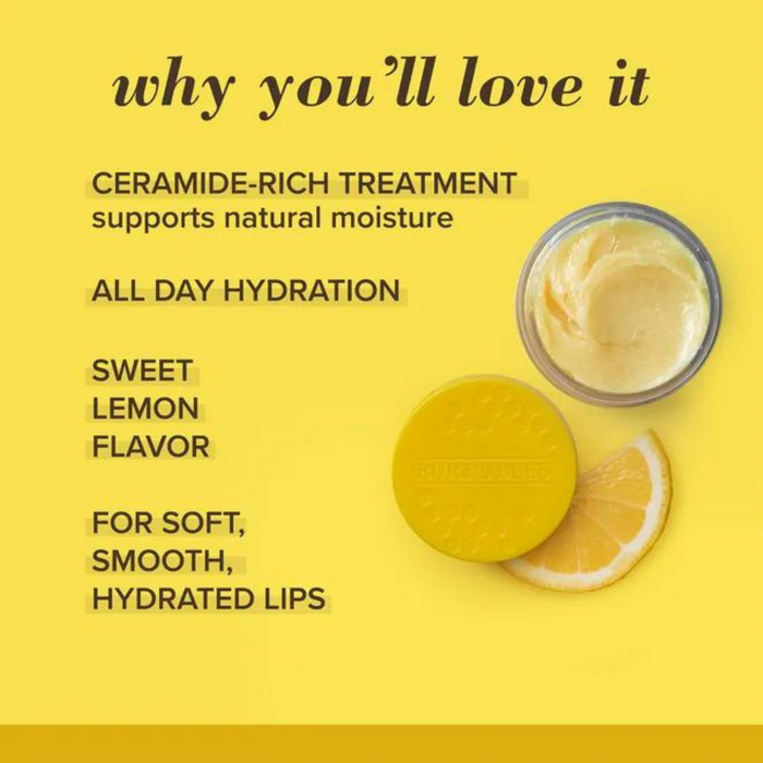BURT'S BEES - 檸檬冰維他命C修護睡眠唇膜 7.08g 香港行貨