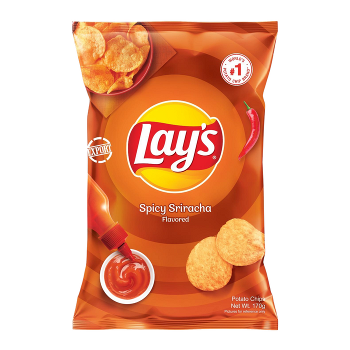 樂事 - 是拉差辣醬薯片 170g **包裝可能有所不同**