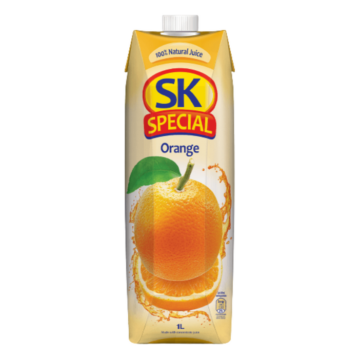 SK SPECIAL - 【2支裝】100% 天然橙汁 1L x2 **此日期前最佳10/7/2026**