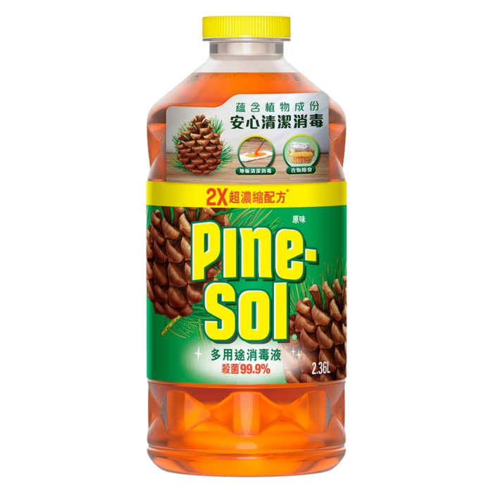 高樂氏 - 【原箱6支】Pine Sol 多用途清潔液 松木味 2.36公升 x6