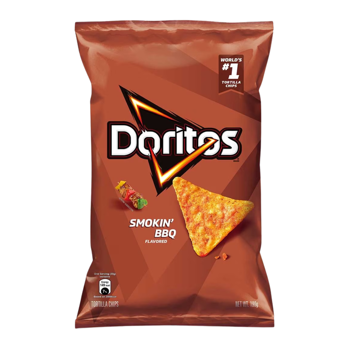 Doritos - 多樂脆煙燻燒烤味粟米片 190g **包裝可能有所不同**