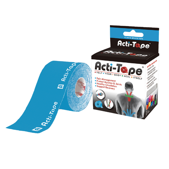 友營堂 - Acti-Tape 活力肌腱貼 (藍色) 5cm x5m **香港行貨** 有效期02/2028