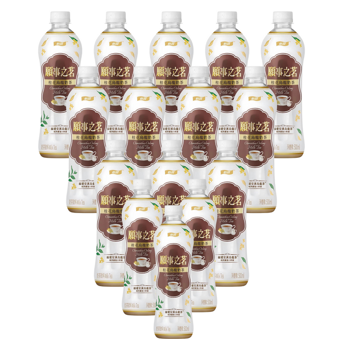 怡寶 - 願事之茗 桂花烏龍奶茶 500ml x 15支 **新舊包裝，隨機發貨**【此日期前最佳2/5/2026】