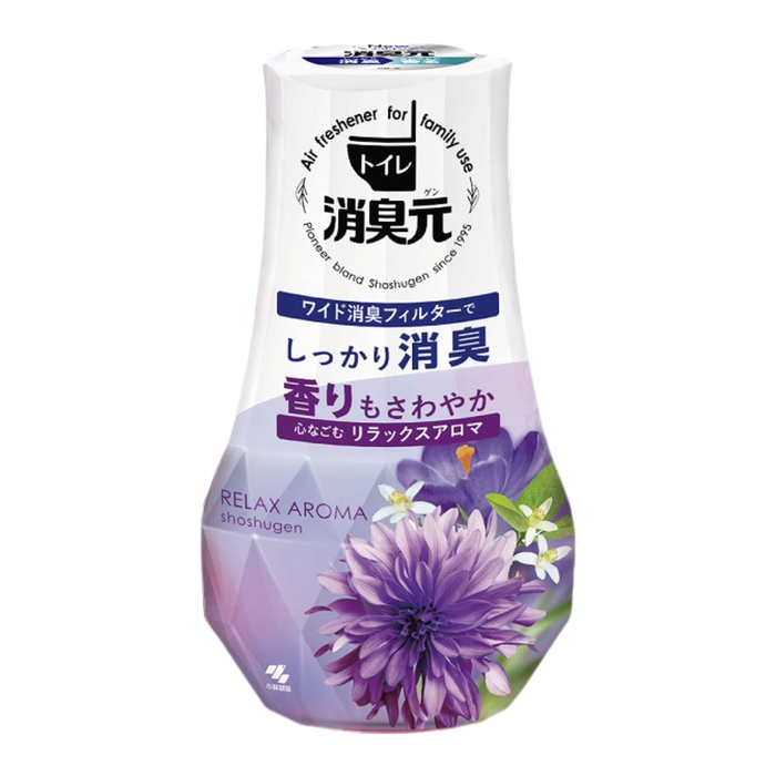 小林製藥 - 【2支裝】浴廁消臭元芳香劑 (舒適香薰) 400ml x2 【平行進口】