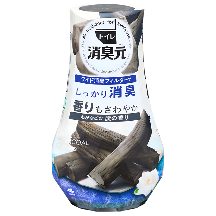 小林製藥 - 【2支裝】浴廁消臭元芳香劑 (木炭清香) 400ml x2 【平行進口】