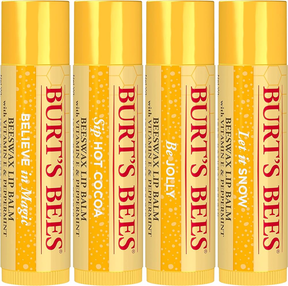 Burt's Bees Jingle Balms Lip Balm Holiday Gift Set 蜜蜡四重奏套装(蜜蜡润唇膏4支)