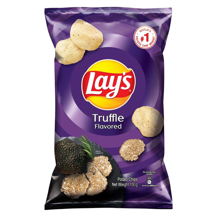 樂事 - 黑松露味薯片 100g **包裝可能有所不同**