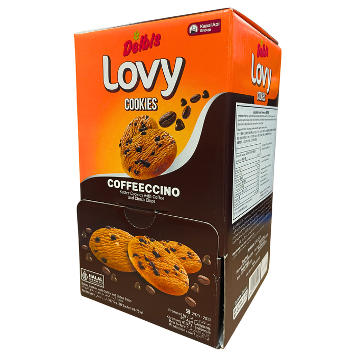 Lovy - 咖啡曲奇 337.5g【50小包入】 **包裝可能有所不同**
