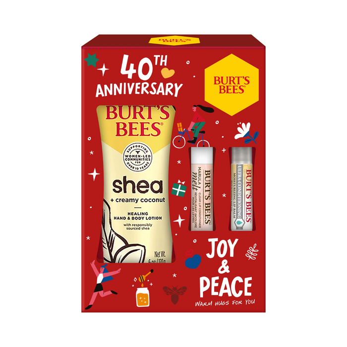 BURT'S BEES - 高效深層滋潤套裝 4.25g x2 + 170g ** 香港行貨 **