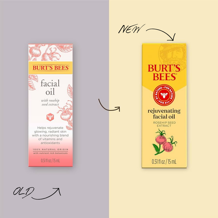 Burt's Bees Total Essence Moisturizing Oil with Rosehip Seed Extract 15ml