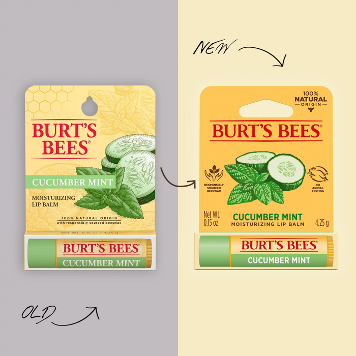 BURT'S BEES - 青瓜薄荷皇牌潤唇膏 4.25g 香港行貨
