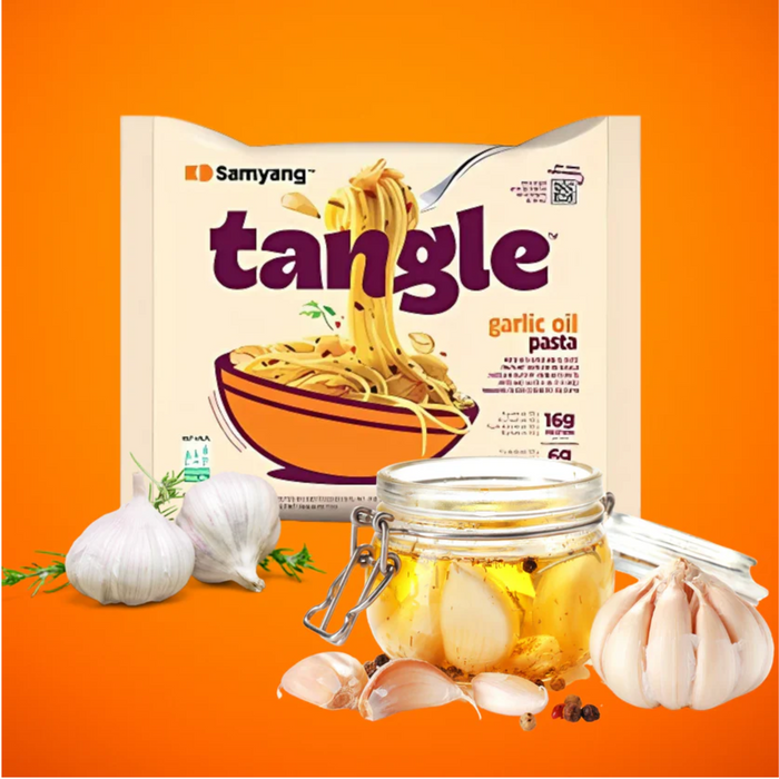 三養 - TANGLE 香蒜油意粉 100g (4包裝) **包裝可能有所不同** 到期日03/09/2026