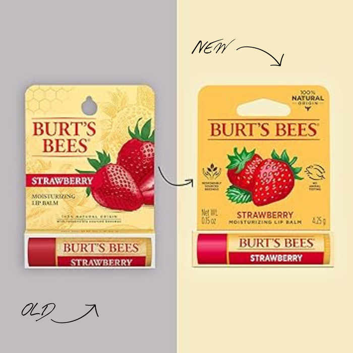 Burt's Bees Strawberry Lip Balm