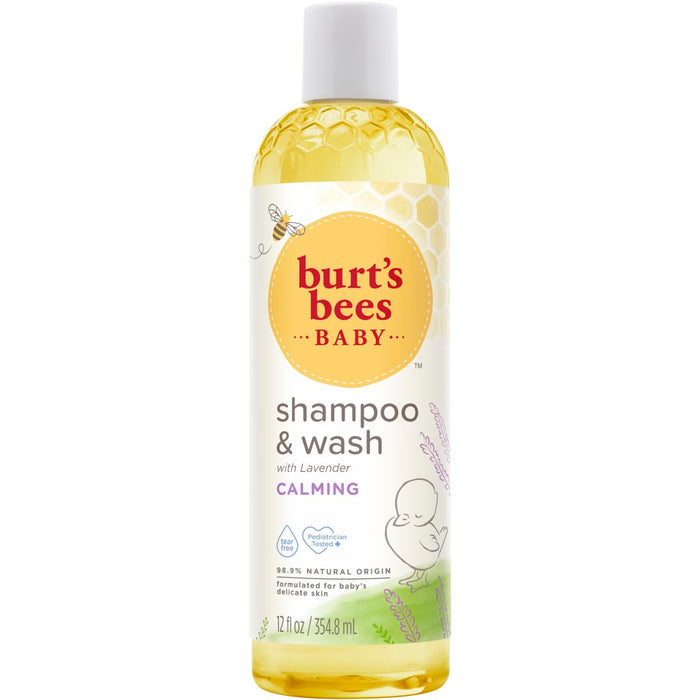 Burt's Bees Baby Natural 2-in-1 Bath and Shampoo - Soothing and Sleeping Formula 354.8ml