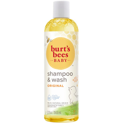 Burt's Bees 宝宝天然2合1沐浴洗发露－经典配方354.8ml