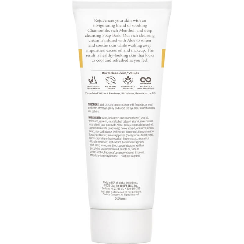 Burt's Bees Classic Chamomile Deep Cleansing Cleanser 170g