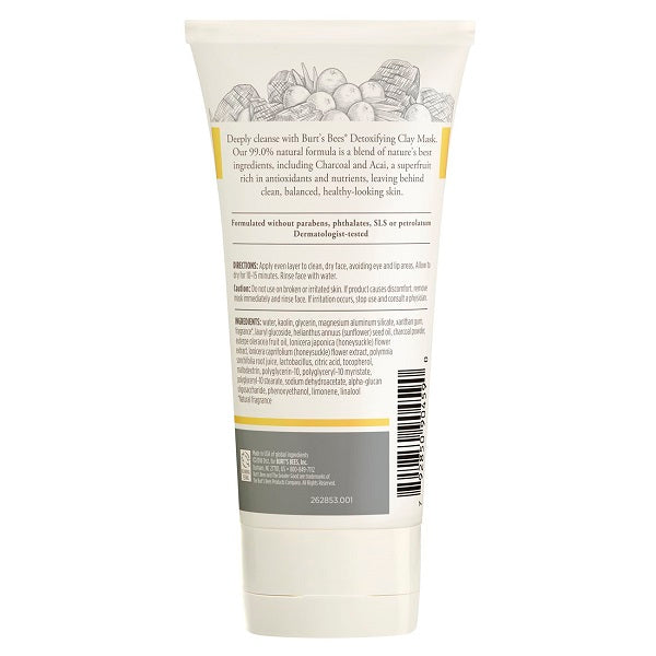 Burt's Bees Detoxifying Acne Mask 70.8g
