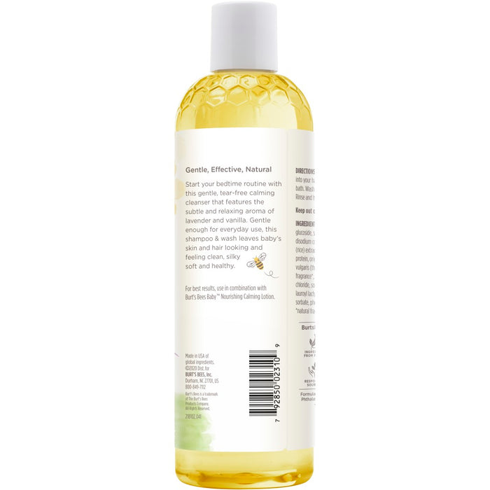 Burt's Bees Baby Natural 2-in-1 Bath and Shampoo - Soothing and Sleeping Formula 354.8ml