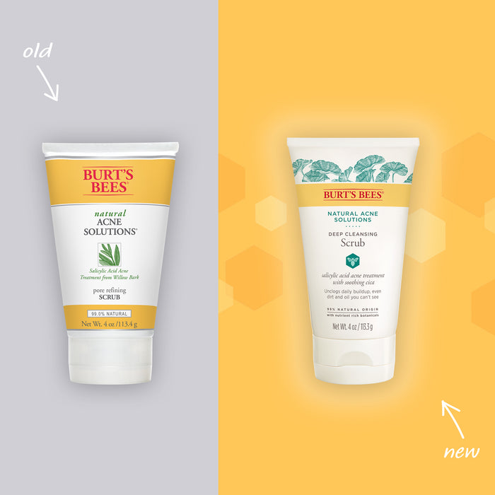 Burt's Bees Natural Acne Solutions Deep Cleansing Scrub