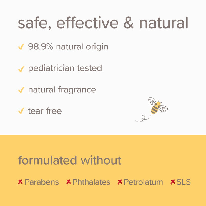 Burt's Bees Baby Natural 2-in-1 Bath and Shampoo - Soothing and Sleeping Formula 354.8ml
