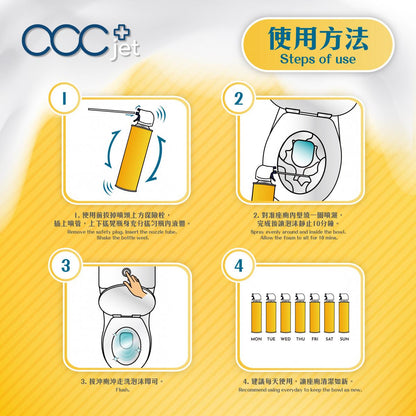 ACC+ jet 马桶爆泡剂清洁剂500ml