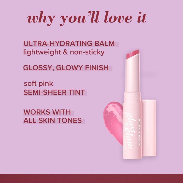 Burt's Bees Winning in Pink Translucent Lip Balm - Soft Pink 1.98g