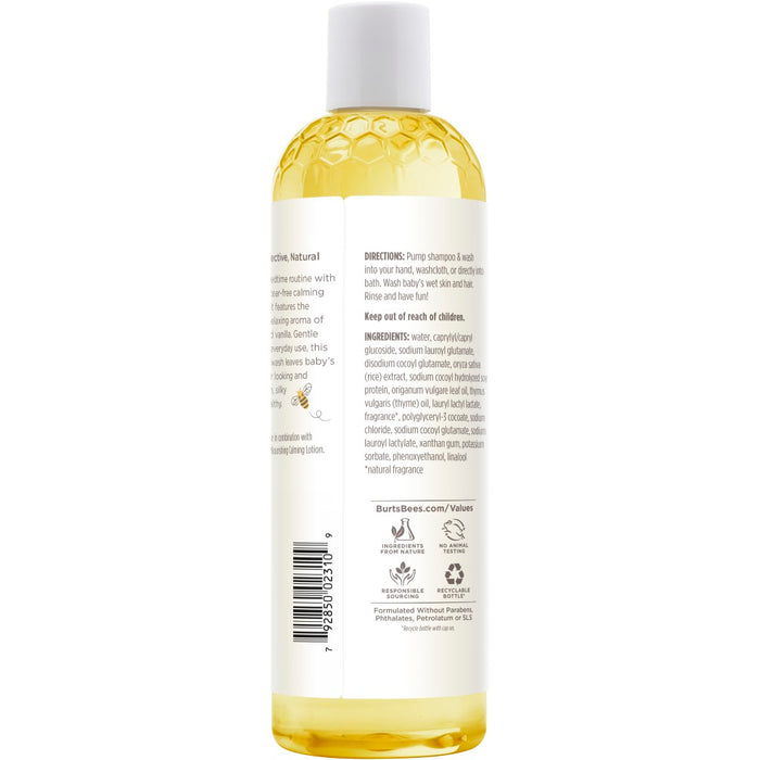 Burt's Bees Baby Natural 2-in-1 Bath and Shampoo - Soothing and Sleeping Formula 354.8ml