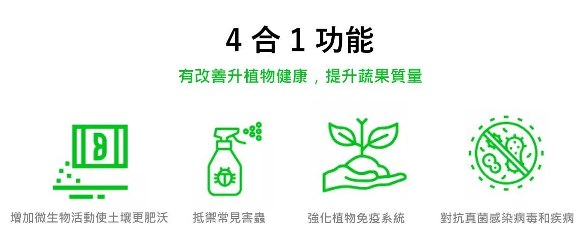 百多麗 - Plantonic 4合1有機植物營養精華 500ml 新加坡製造