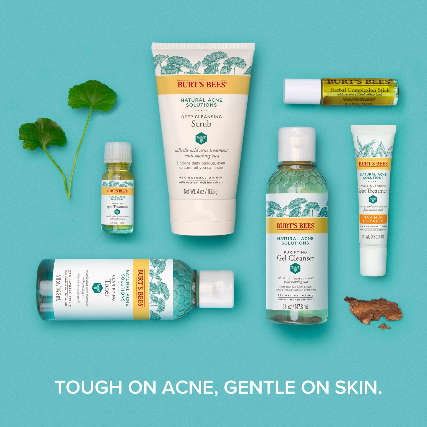 Burt's Bees Natural Acne Solutions Deep Cleansing Scrub 净・ 抗痘深层磨砂膏