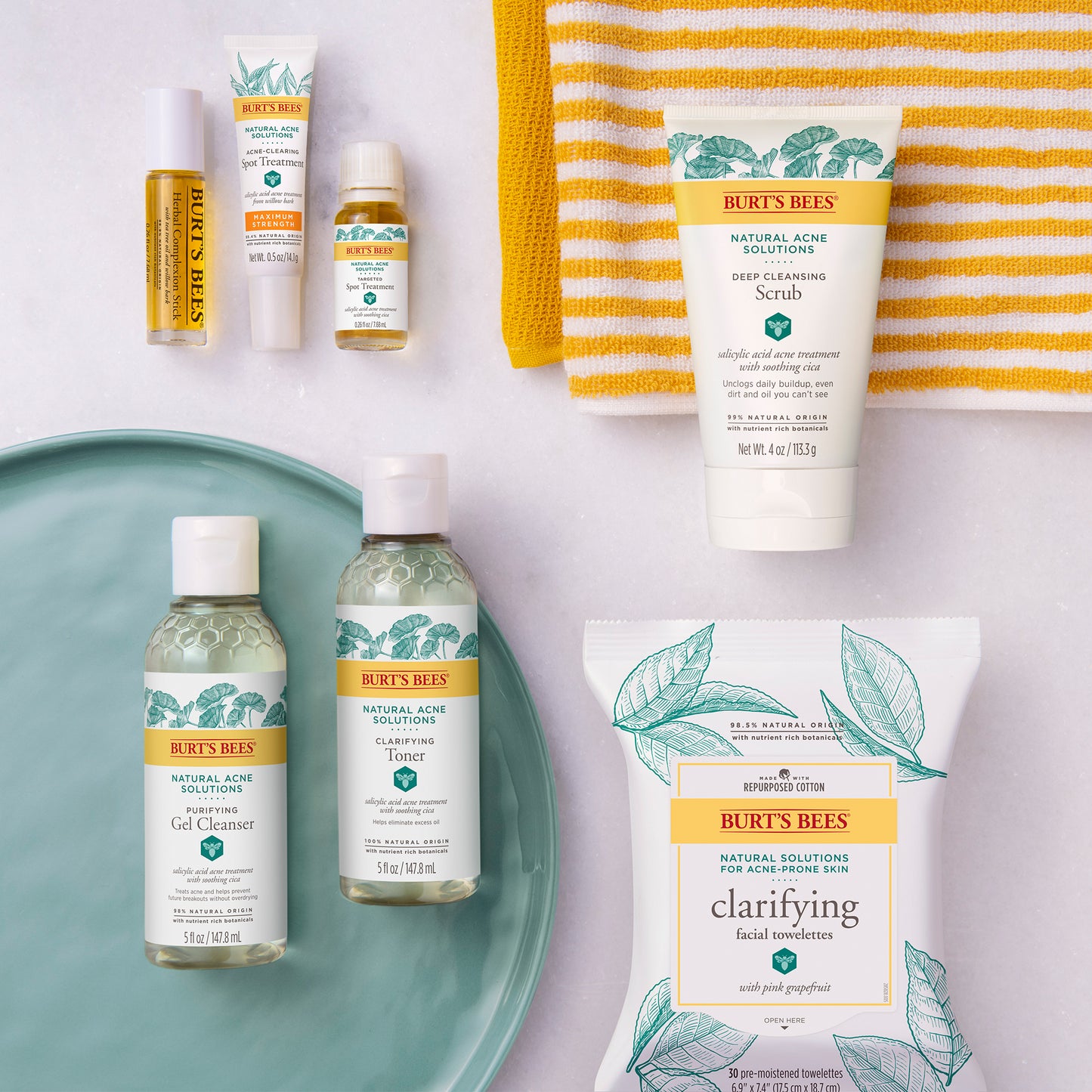 Burt's Bees Natural Acne Solutions Deep Cleansing Scrub 净・ 抗痘深层磨砂膏