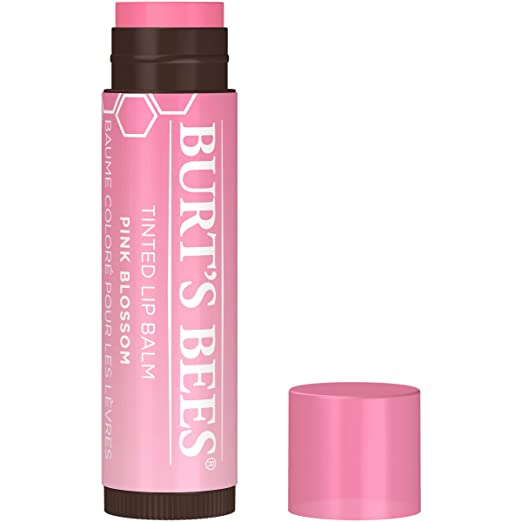 Burt's Bees 天然淡彩润唇膏- 樱花粉红(Pink Blossom)
