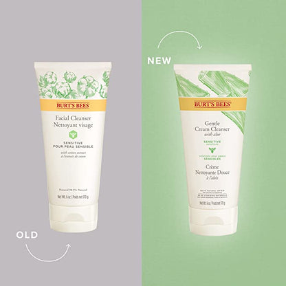 Burt's Bees Gentle Cream Cleanser with aloe 纯・米乳芦荟洁面霜