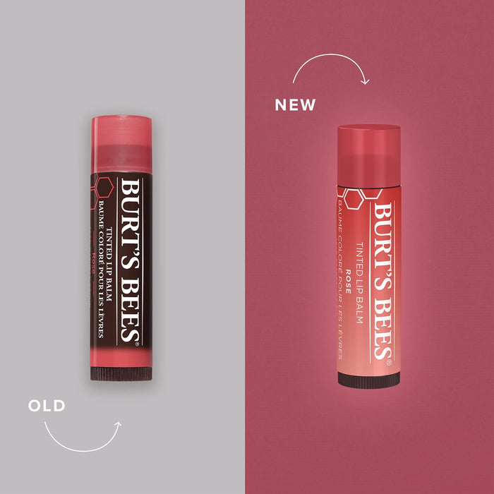 Burt's Bees Natural Color Lip Balm - Rose