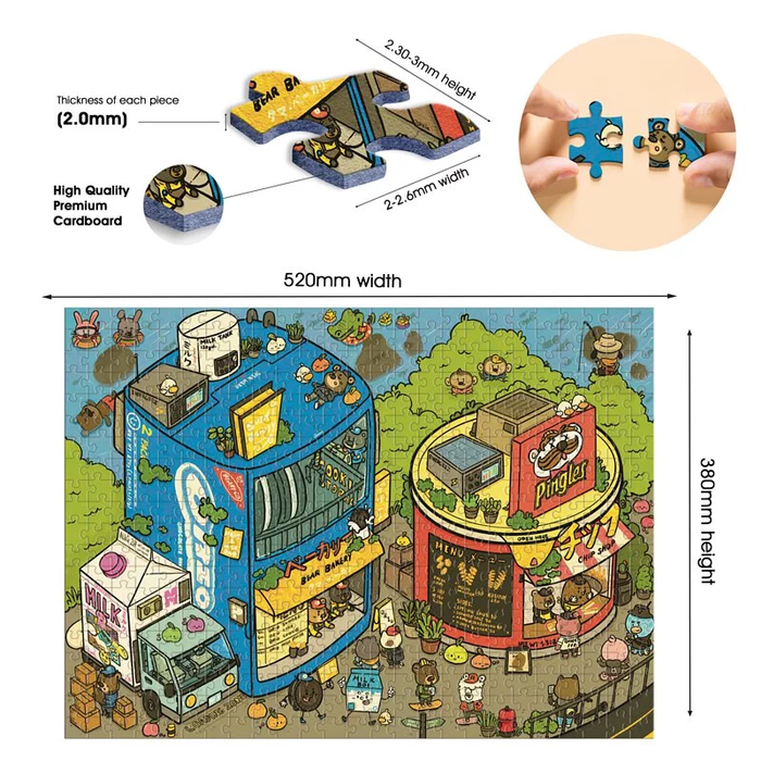 PUZZMATE - COOKIES & CHIPS 500