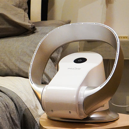 iNHOME - iNHome smart bladeless air circulation fan/stand/wall-mounted/WiFi smart control/touch panel control/pets/elderly/mini space/fan