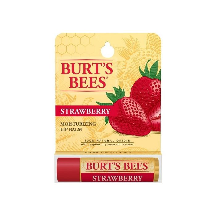 Burt's Bees 皇牌保濕潤唇膏 - 士多啤梨 4.25g